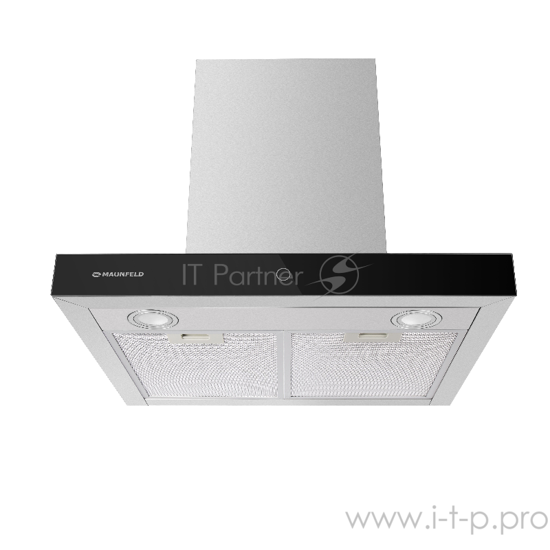 Вытяжка каминная Maunfeld TSH 60 нержавеющая сталь/черный управление: сенсорное (1 мотор)