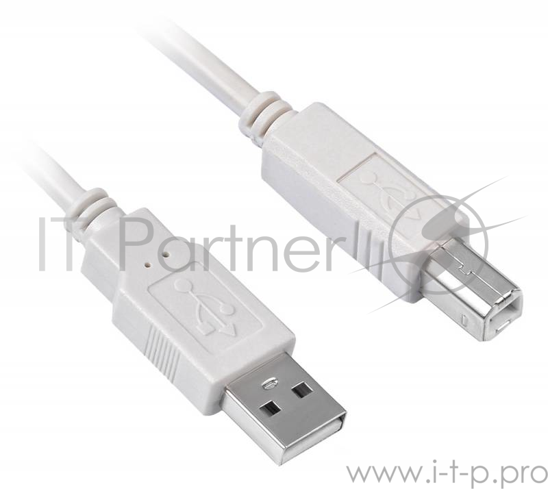 Кабель USB2.0 Buro USB A (m)/USB B (m) 5м феррит.кольца