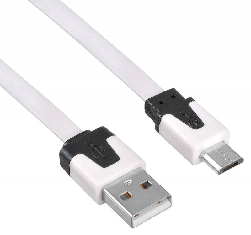 Кабель USB2.0 Buro USB A (m)/microUSB (m) 1м (BHP MICROUSB 1M FLAT)