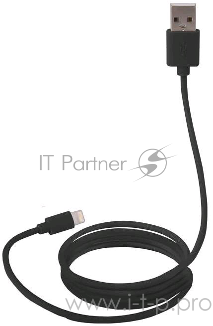 Кабель CANYON для устройств Apple (MFi Certified) Lightning CNS-MFICAB01B 1.0м, черный
