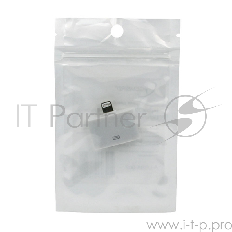 Переходник Apple 30pin/Lightning, Gembird, 30pinF/8pinM, пакет