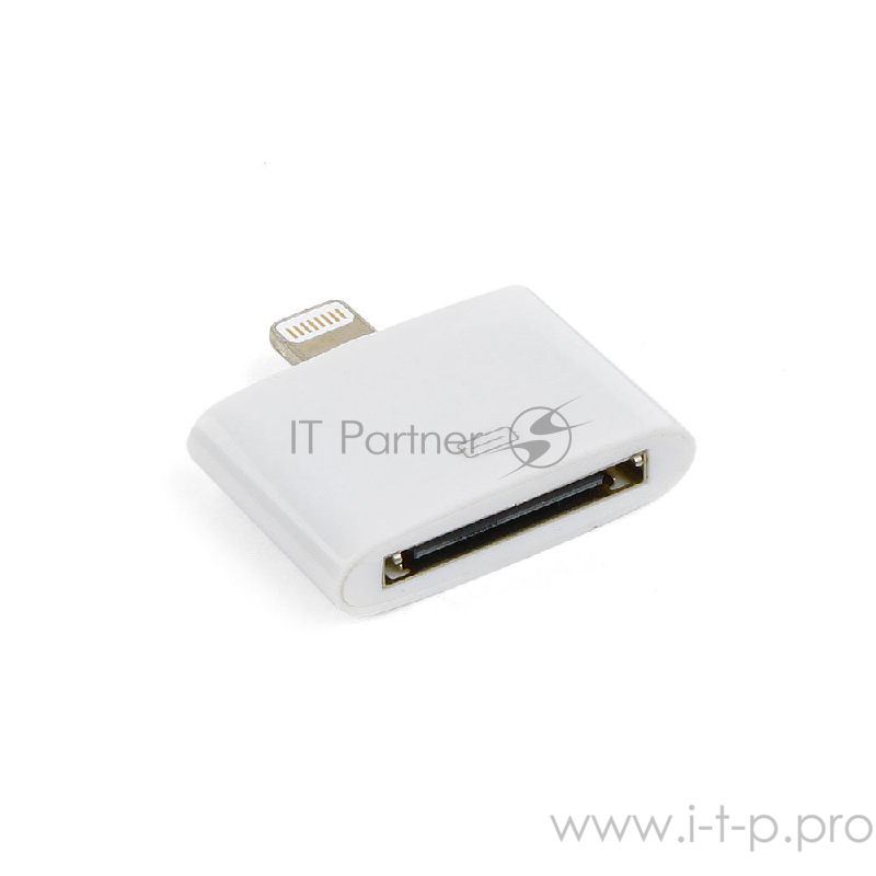 Переходник Apple 30pin/Lightning, Gembird, 30pinF/8pinM, пакет