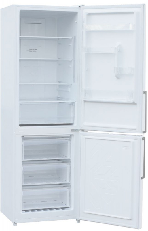 Холодильник Shivaki BMR-1852DNFW белый (двухкамерный)