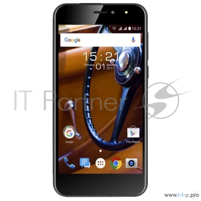Смартфон FLY FS526 POWER PLUS 2 BLACK (2 SIM) 5,0