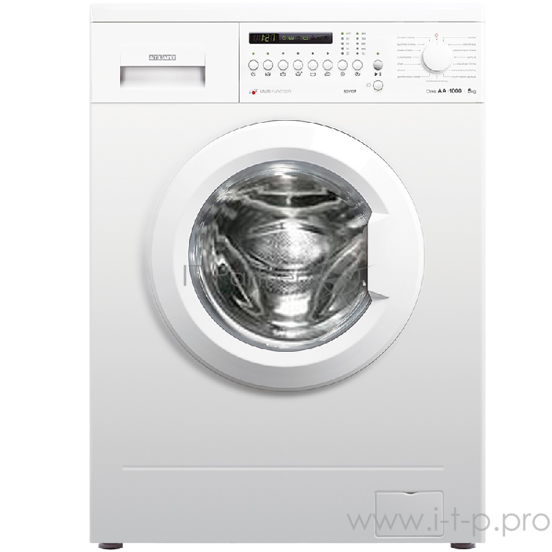 Стиральная машина Atlant CМА-50 У 107-000 (белый, 5 кг, 1000 об/мин,15 программ, электронное с дисплеем, А класс)