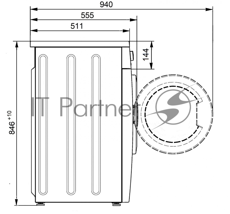 Стиральная машина Atlant 60С108 белый