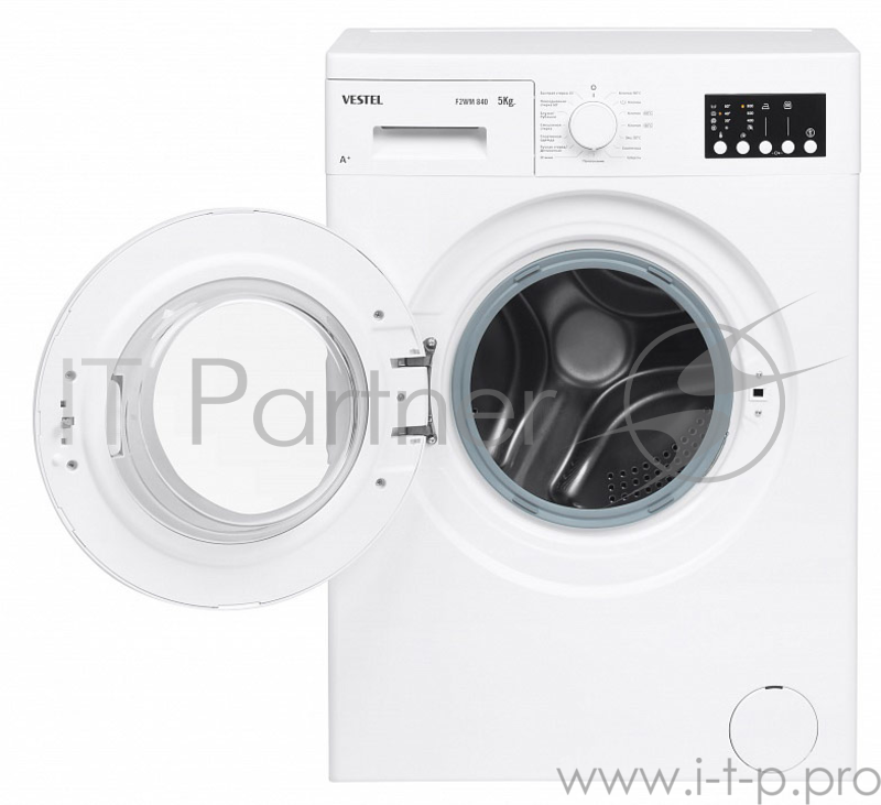 Стиральная машина Vestel F2WM 840 класс: A+ загр.фронтальная макс. 5кг белый