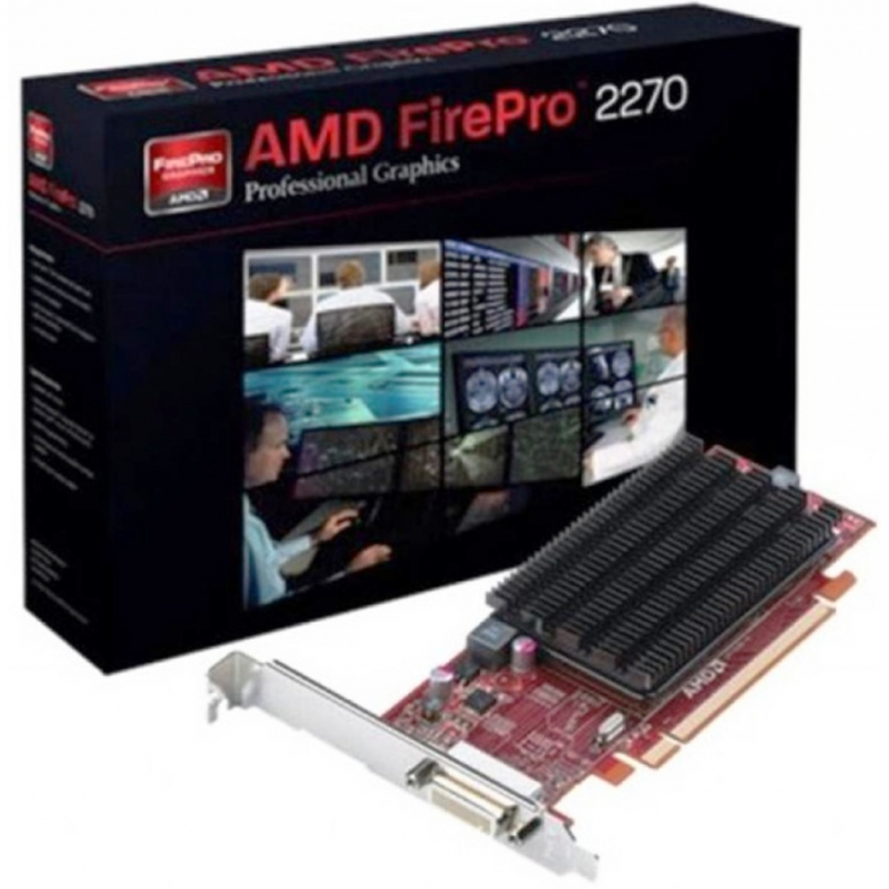 Видеокарта Sapphire AMD FirePro 2270 X1 512MB Dual DVI, DDR3, RTL (100-505836) RTL