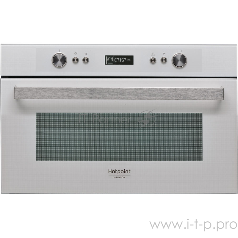 Встраиваемая микроволновая печь HOTPOINT-ARISTON 38.5x59.5x46.8 см, гриль, электронно-механическое управление, дисплей, белый