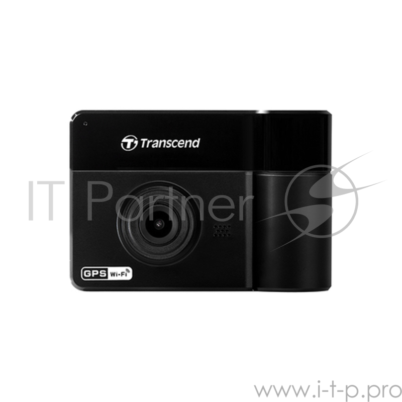 Видеорегистратор Transcend DrivePro 550 автомобильный (WIFI + microSD 32Gb, ДВЕ КАМЕРЫ, GPS)