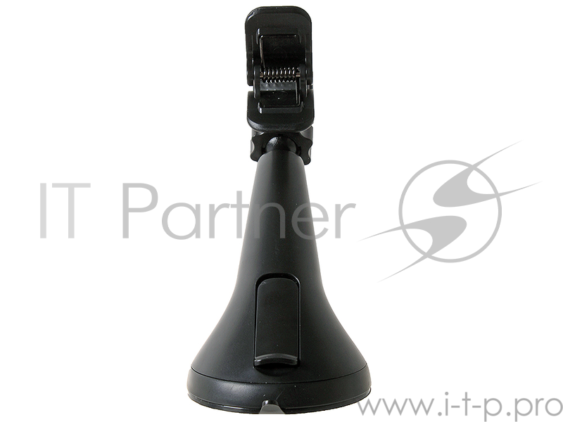 Универсальный Автомобильный Держатель Ginzzu GH-386B Шириной до 100 мм, крепление на лобовое стекло, поворотный механизм 360°