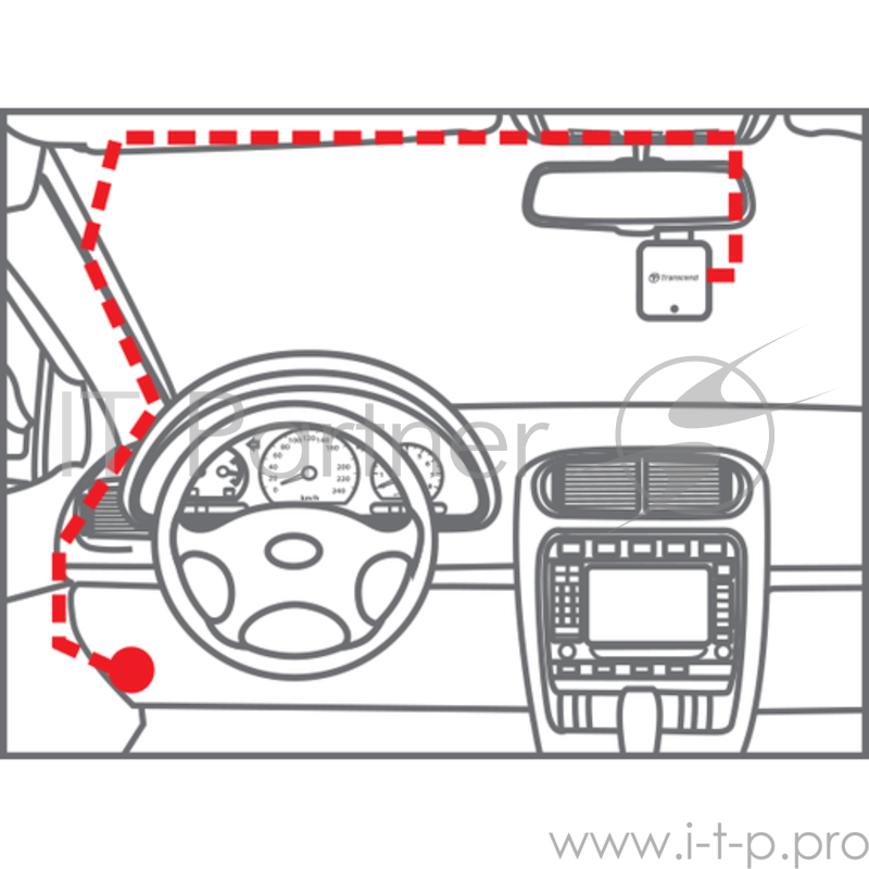 Transcend TS-DPK Провод питания для скрытой установки
