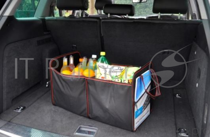 Органайзер в багажник Ritmix RAO-1647 черный/красный 33x58x30см (упак.:1шт)