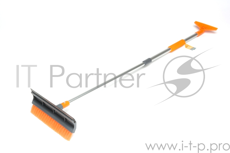 Щётка AIRLINE 15796 от снега и льда с водосгоном и телескоп.рукояткой 120см AB-R-07