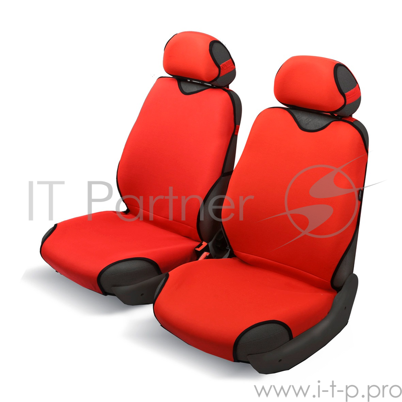Чехол на сиденье SENATOR Sprint передний Red универсальный 4пр. микрофибра полиэстер