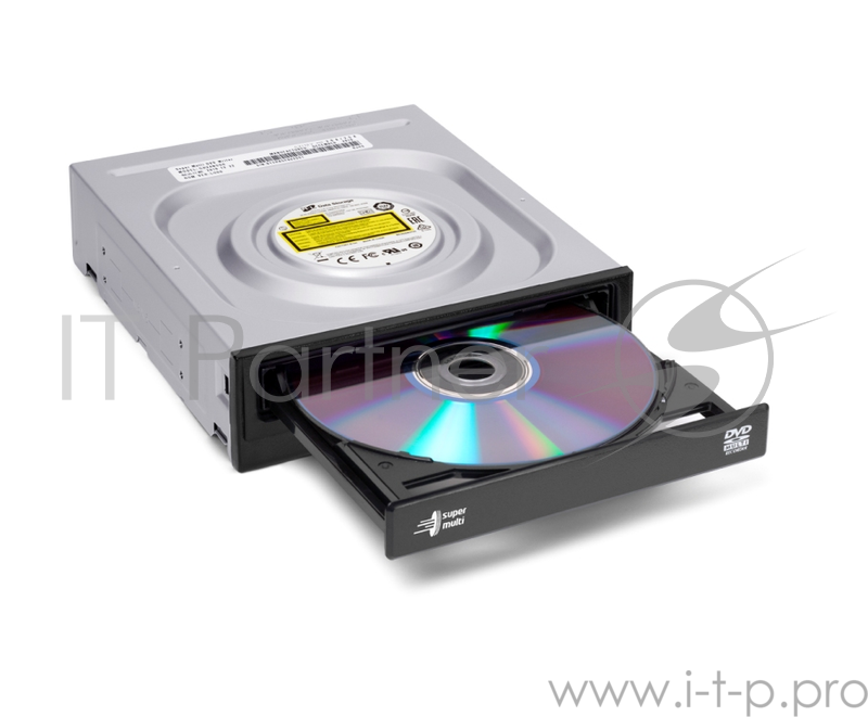 Оптич. накопитель DVD±RW LG (HLDS) GH24NSD6 Black <SATA, Retail>
