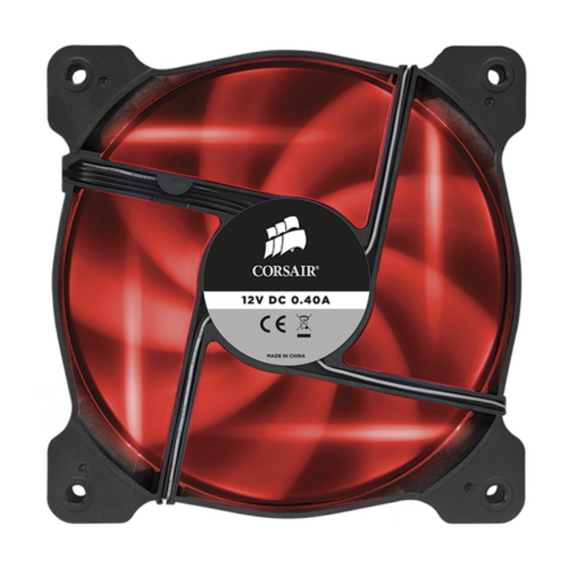 Куллер CO-9050016-RLED (Twin Pack) AF120 LED Red Quiet Edition High Airflow Fan 120mm RTL {10}