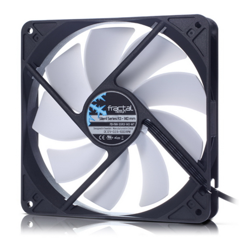 Вентилятор Silent Series R3 140 mm FD-FAN-SSR3-140-WT