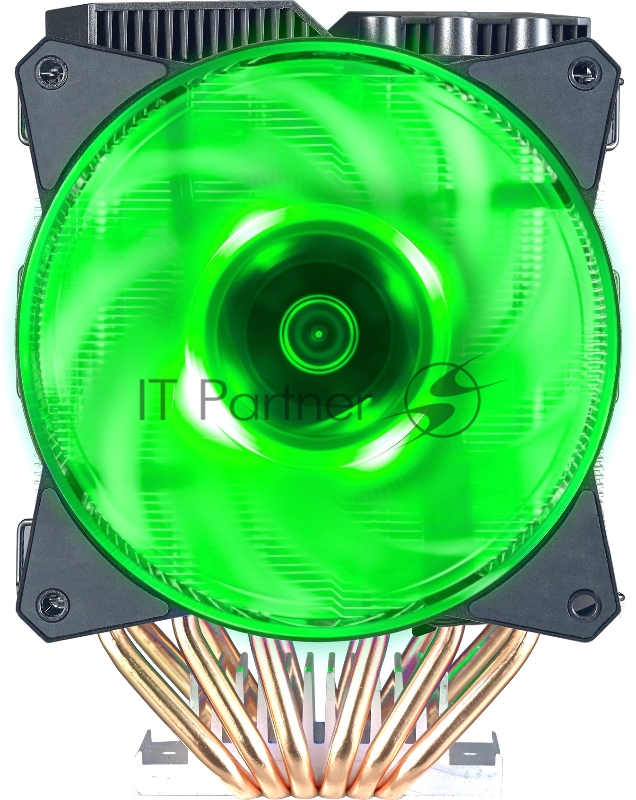 Кулер Cooler Master CPU Cooler MasterAir MA621P, 600-2400 RPM, 200W, RGB LED fan, RGB lighting controller, Full Socket + TR4 Support