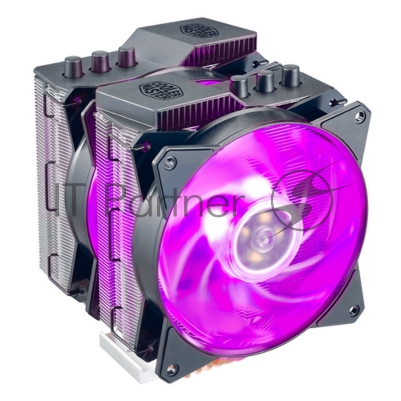 Кулер Cooler Master CPU Cooler MasterAir MA621P, 600-2400 RPM, 200W, RGB LED fan, RGB lighting controller, Full Socket + TR4 Support