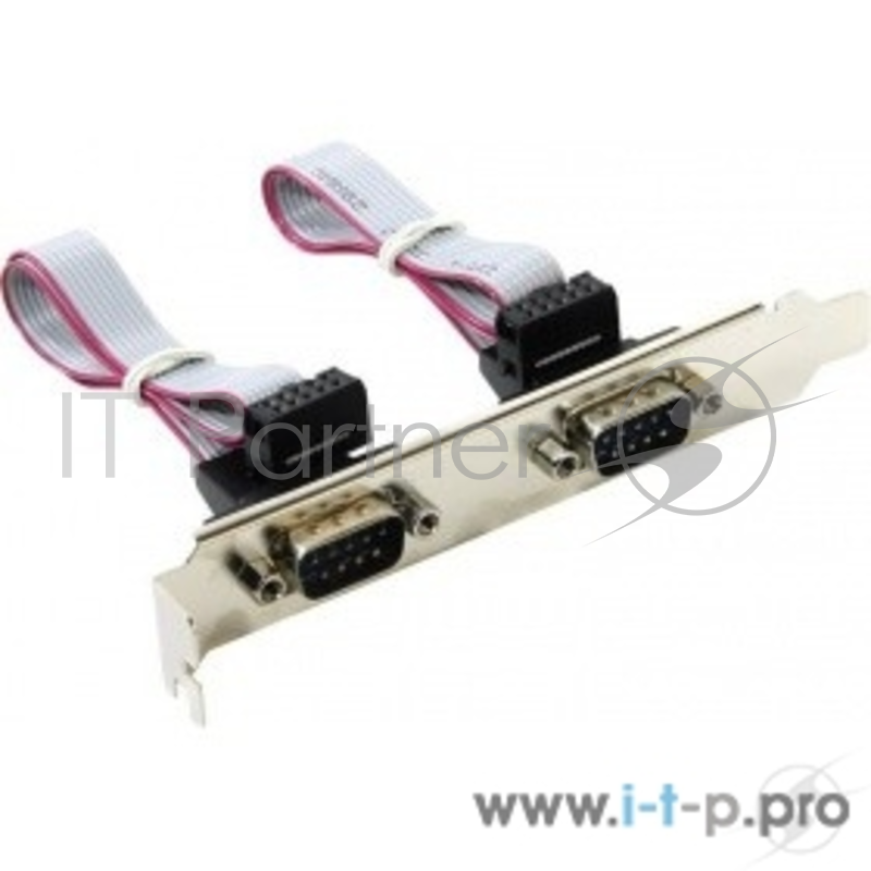 Планка портов в корпус 2xCOM DB9 Male, Orient <C088> oem