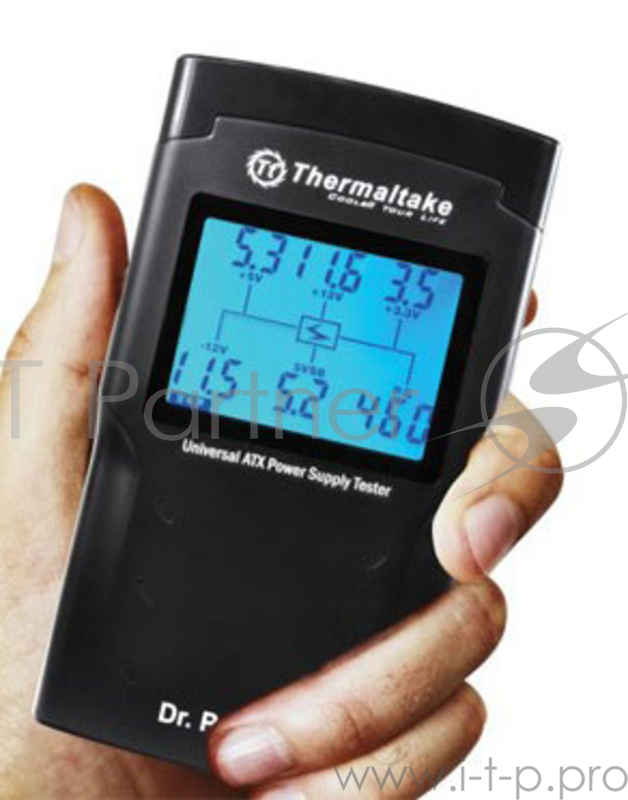 Тестер Thermaltake DR.Power II AC0015 24pin, PCI-E, CPU, Molex, SATA black