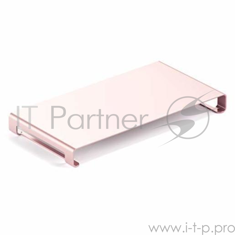 Подставка для монитора Satechi Aluminum Stand. Материал алюминий. Цвет розовое золото.