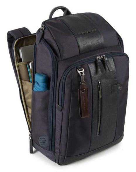 Рюкзак Piquadro Brief CA4443BR/TM темно-коричневый натур.кожа/ткань