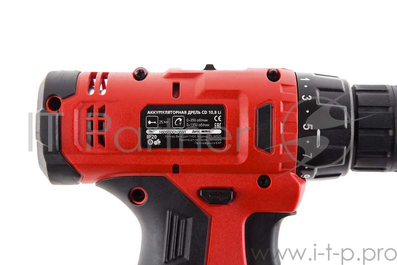 Аккум.дрель MILITARY CD10.8Li 10.8В 1х1.5Ач 10мм 0-350/0-1350 об/мин 25Нм в коробке