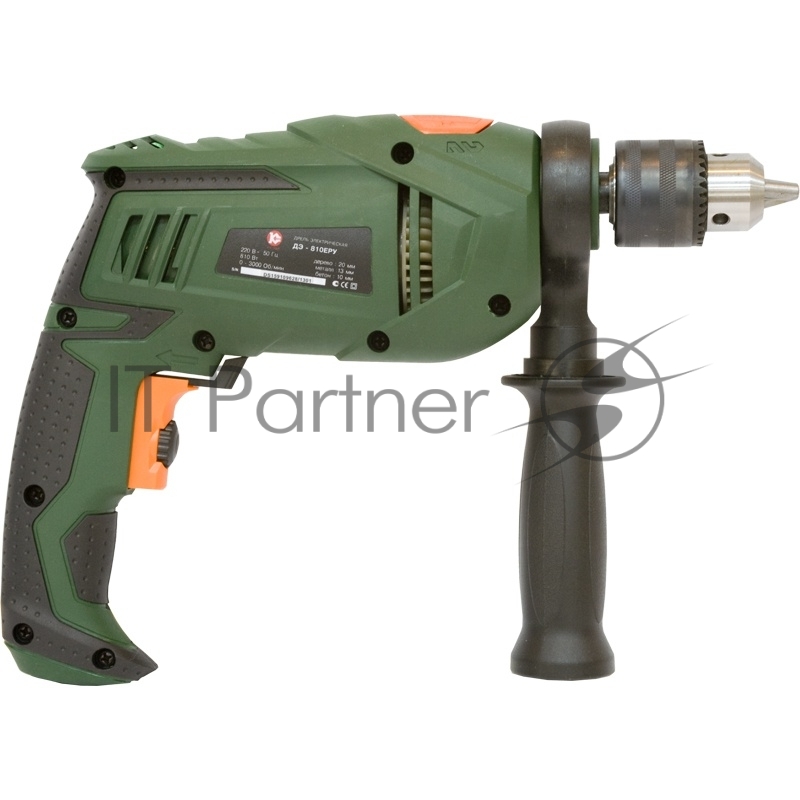 Дрель КАЛИБР ДЭ- 810ЕРУ 810Вт 13мм 0-2600об/мин рев удар