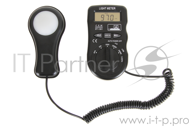 Люксометр СЕМ DT-1301 измеритель уровня освещения