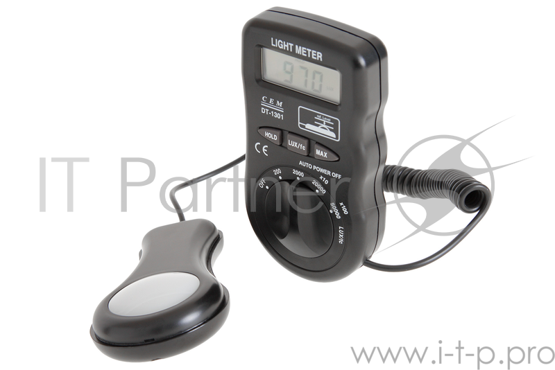 Люксометр СЕМ DT-1301 измеритель уровня освещения