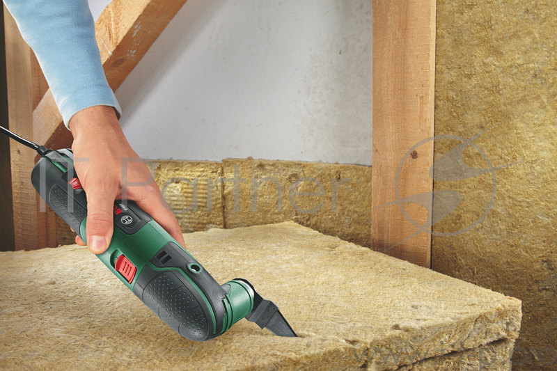 Многофункциональный инструмент Bosch PMF 220 CE 220Вт зеленый/черный