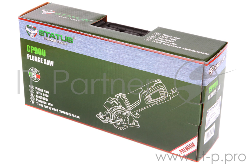 Мини-пила STATUS CP90U 3мм 5500об/мин лазерный маркер индикатор включения в сеть + кейс