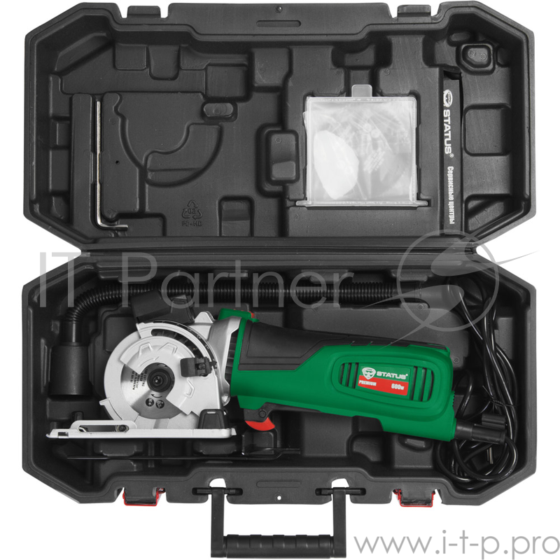 Мини-пила STATUS CP90U 3мм 5500об/мин лазерный маркер индикатор включения в сеть + кейс