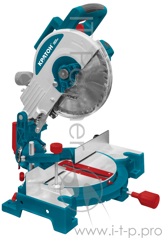 Пила торцовочная КРАТОН MS-1800/254 зверь машина 1800Вт 254х32мм
