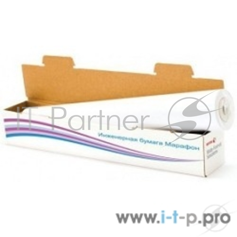 Бумага широкоформатная Xerox, Canon XEROX 450L90239M Инженерная бумага Марафон 75 г/м2, 0.620x150 м