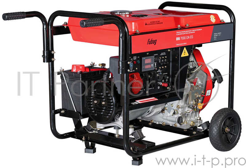 Электростанция дизельная FUBAG DS 7000 DA ES 7кВа 220/16А 380В/16А электростарт и кон-р автоматик