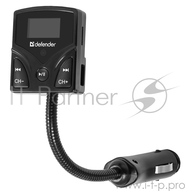 Колонки Defender FM-трансмиттер RT-Feet Пульт ДУ, крепление на штанге 83552