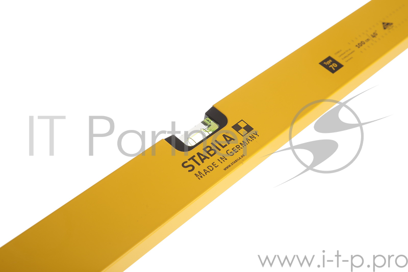 Уровень STABILA 02288 тип 70 1000мм, 2 глазка, точность 0.5мм/м