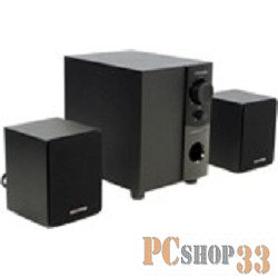 Колонки MICROLAB M109 чёрные дерево {2 колонки+сабвуфер, 10W RMS}