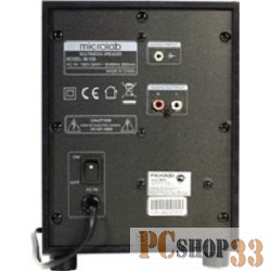 Колонки MICROLAB M109 чёрные дерево {2 колонки+сабвуфер, 10W RMS}