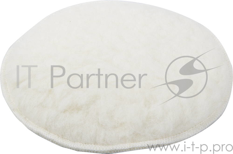 Круг полировальный ЗУБР 3596-180 из натурального меха на липучке 180мм