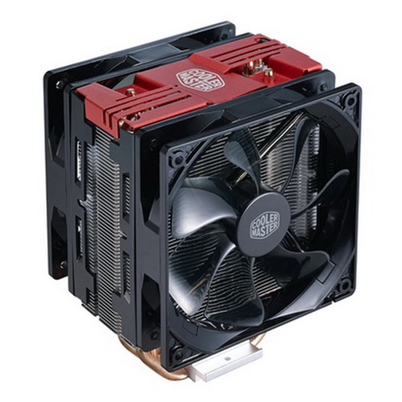 Вентилятор Cooler Master Hyper 212 Turbo Red LED, 600 - 1600 RPM, 150W, Full Socket Support RR-212TR-16PR-R1