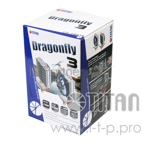 Вентилятор Cooler Titan (TTC-NC85TZ(RB) для s1366/1156/1155/775/2011 TDP 135W {868440}