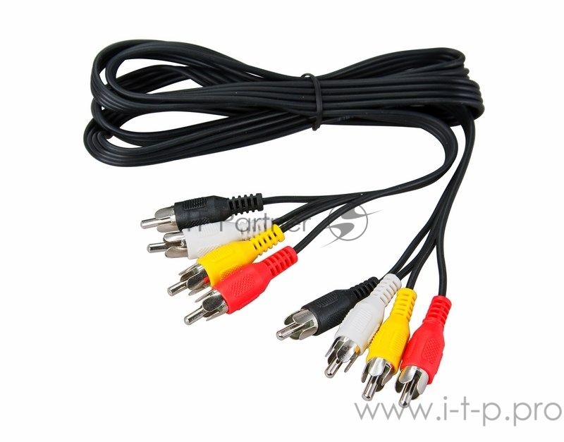 Кабель Rexant (17-0302) Шнур 4х4 RCA 1.5М