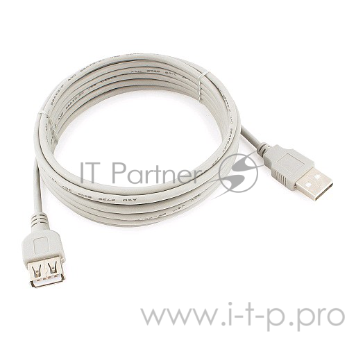 Кабель Gembird CC-USB2-AMAF-10 USB 2.0 кабель удлинительный 3.0м AM/AF , пакет