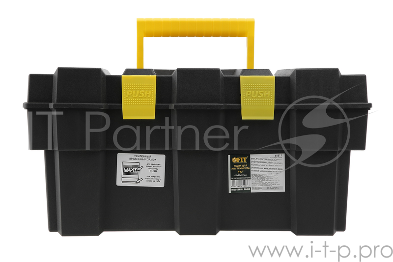 Ящик для инструмента FIT 65517 пластиковый (квадратичный) 17'' (43х23х20см)
