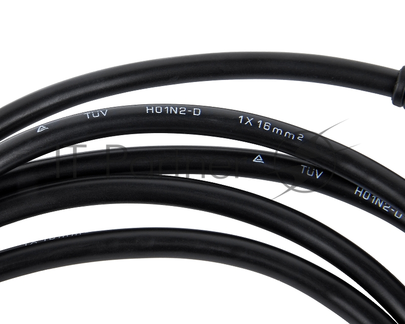 Кабель сварочный ELITECH 0606.000100 3м DX25 16кв мм электрододержатель