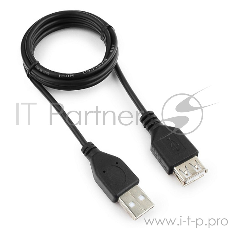 Кабель Гарнизон Кабель удлинитель USB 2.0, AM/AF, 1м, пакет (GCC-USB2-AMAF-1M)
